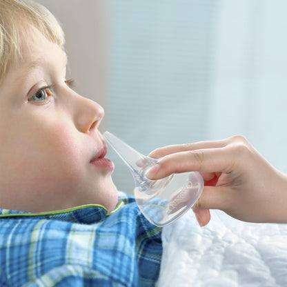 Innovo Hospital Grade Silicone Twister Bulb Baby Ear Syringe and Nasal Aspirator