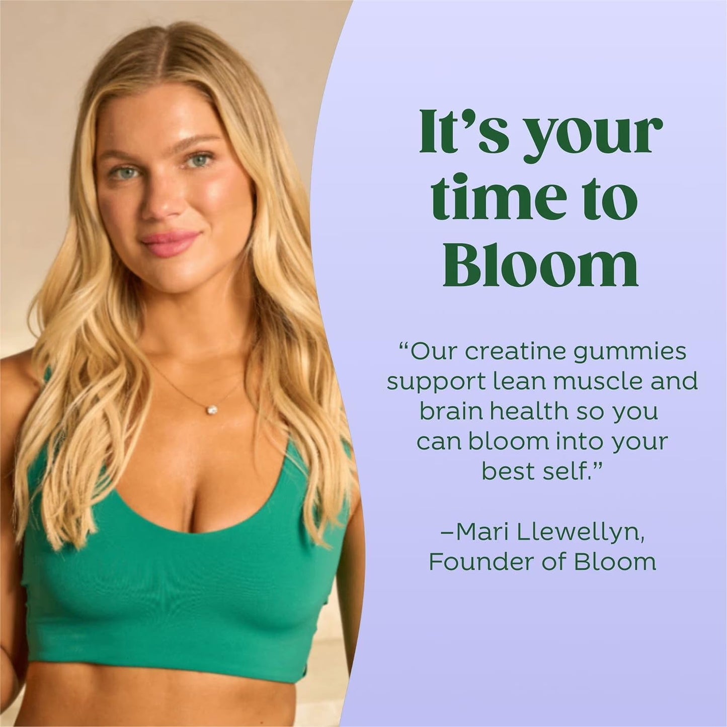 Bloom Creatine Gummies and Greens Gummies Bundle
