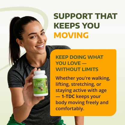 1Tdc Joint & Muscle Health 90 Soft Gels Formulated To Provide Complete Body Relief Enhanced With 1Tetradecanol Complex To Promote Natural Joint Flexibility Safe & Effective
