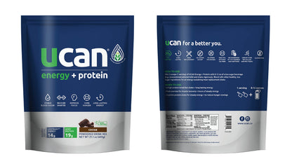 UCAN Energy + Whey Protein Powder - 19g Per Serving with Amino Acids EAAs & BCCAs