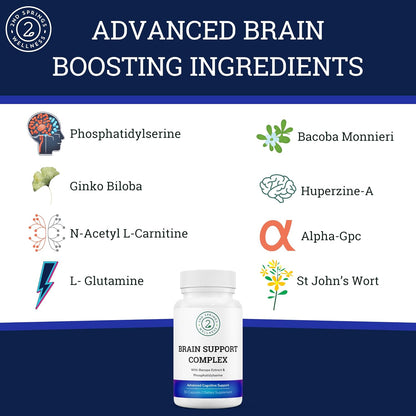 ALA & ALC Complex + Brain Support Complex Bundle | Energy, Focus, Memory, Cognitive Performance, Metabolism & Daily Wellness