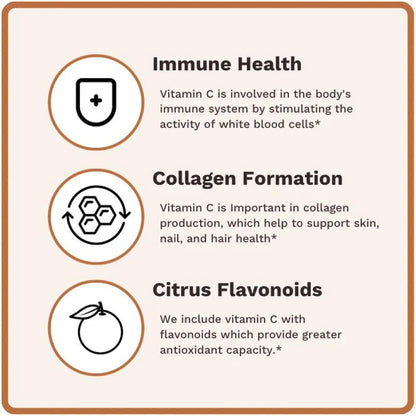 Utzy Naturals Vitamin C Complex | 400 mg | 60 Capsules
