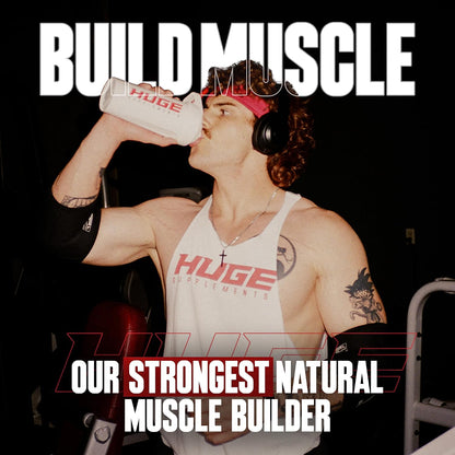 Huge Supplements Ecdysterone Supplement, Natural Muscle Builder for Men, 1000mg Beta Ecdysterone Per Serving, Optimally Dosed, Superior Absorption, 98% Highest Purity Available
