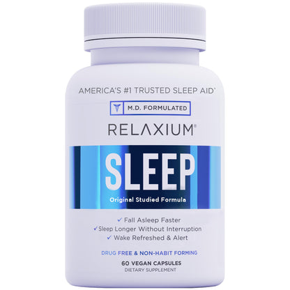 Relaxium Sleep Aid, 30-Day Supply, Dietary Supplement for Better Sleep