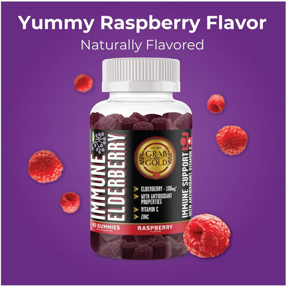 Grab The Gold PB&J Protein Bars & Immune Gummies Bundle
