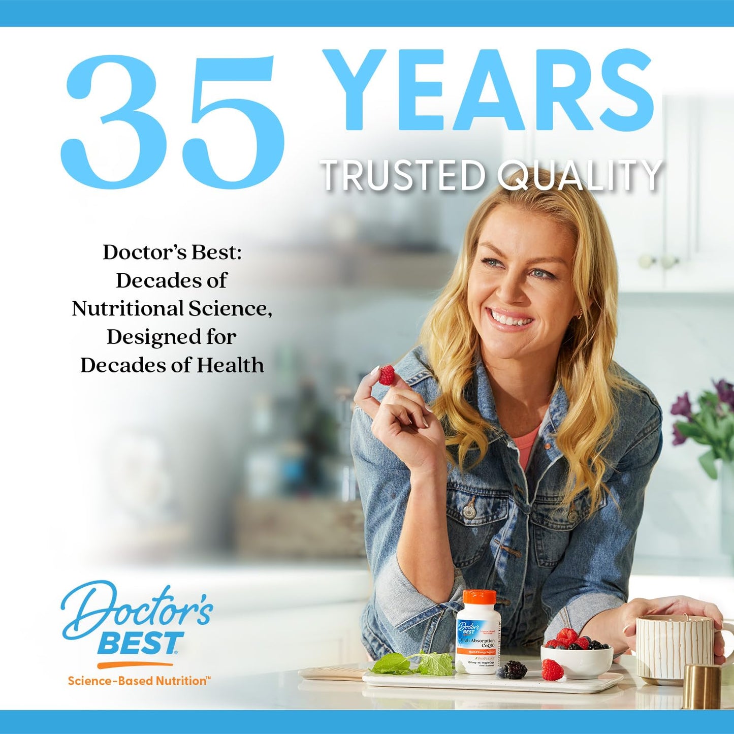 Doctor's Best MSM Supplement Capsules for Men & Women - Supports Hair, Skin, Nails, Joint Health & Mobility, 3000 mg Per Serving, Delivers Beneficial Sulfur w/ OptiMSM, Gluten Free, Non GMO - 360 Caps