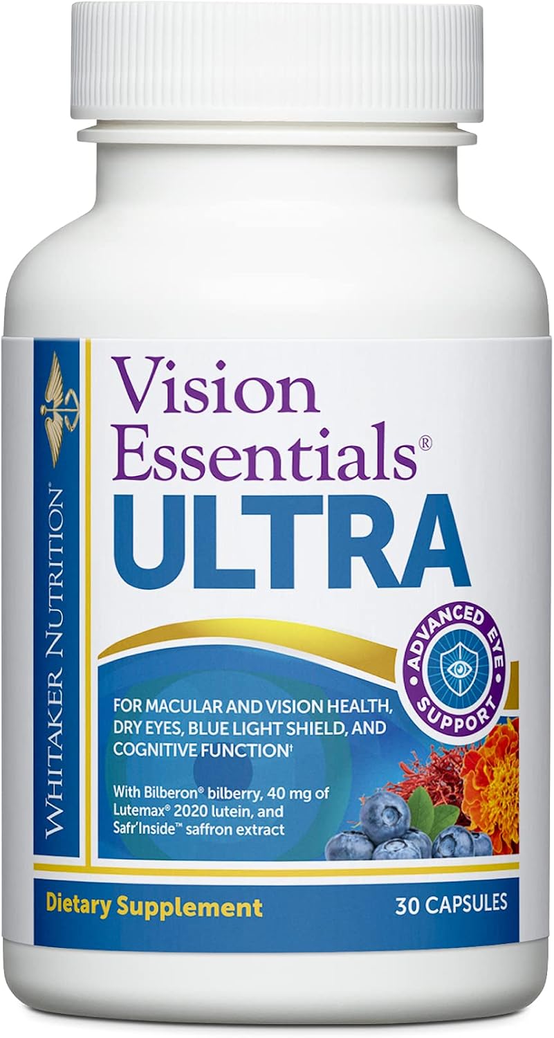 Dr. Whitaker's Vision Essentials Ultra w/Lutein for Macula & Retina Health