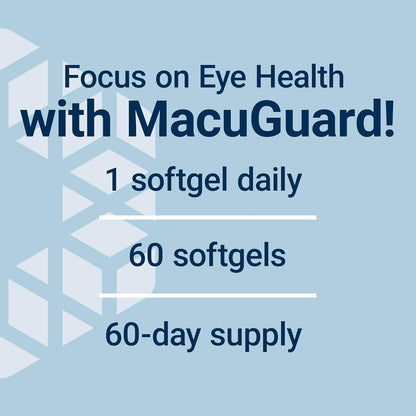 Life Extension MacuGuard Ocular Support with Saffron & Astaxanthin – Eye Health Supplement for Healthy Vision – with Lutein, zeaxanthin, Meso-zeaxanthin – Gluten-Free, Non-GMO – 60 softgels | For Eye Health, Healthy Vision with Lutein, Zeaxanthin, Meso-Ze