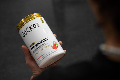 Jocko Fuel Preworkout Pro Series, Sour Gummy, Elite Performance Energy, Focus, Pump Formula, 300mg Natural Caffeine, L-Citrulline, Alpha GPC, L-Tyrosine, Peak ATP, High Intensity Training, 20 Servings