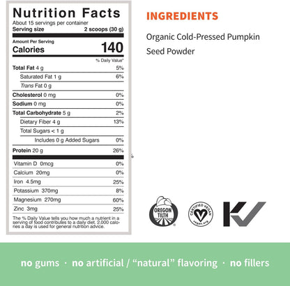 Colorfuel Organic Greens + Pumpkin Seed Protein Bundle | Plant Based Superfood Drink Mix with Adaptogens + 20g Vegan Protein Powder | Digestive Support + Clean Nutrition Combo