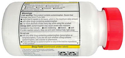 Compare to Tylenol Arthritis Pain Active Ingredient. - Member's Mark - Arthritis Pain Reliever, Extended Release, Acetaminophen 650 mg, 400 CapletsQ
