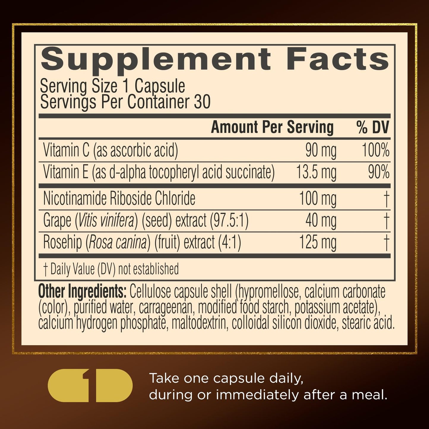 Swisse Plus NAD+ Beauty Restore | Clinically Tested Ingredients | NAD+ Supplement for Men & Women | Supports Collagen Formation, Skin Elasticity & Anti-Aging Supplement | 30 Capsules