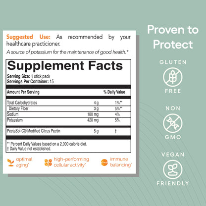 EcoNugenics PectaSol Modified Citrus Pectin – 184g Berry Powder – Total-Body Health Supplement to Support Immune System, Inflammation Response & Healthy Aging + Maintain Healthy Galectin-3 Levels