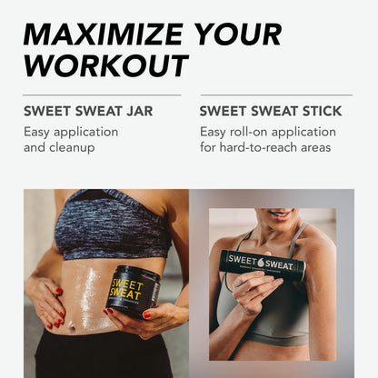 Sweet Sweat 'Workout Enhancer' Gel - Maximize Your Exercise & Sweat Faster - 13.5oz