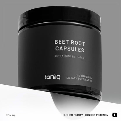 28,000mg 20x Concentrated Extract Beet Root Capsules - Natural Nitric Oxide Booster