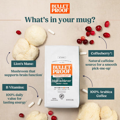 Bulletproof Coffee + Organic Grass-Fed Butter Single-Serve Pods, Keto Coffee, All-in-One Recipe with MCT Oil and Butter, 24 Count