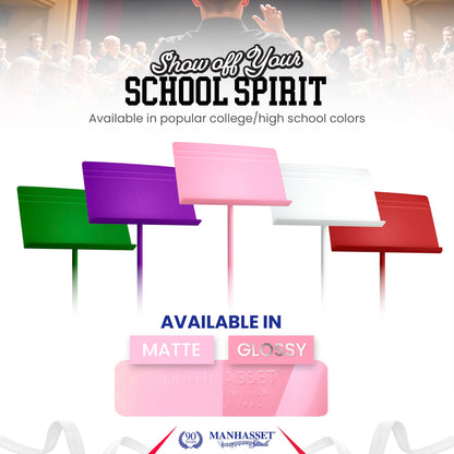 Manhasset Music Stand for Sheet Music - 48 Symphony Model - Long Lasting, Durable Manhasset Stand - Adjustable Height - 26" to 48" - Made in the USA