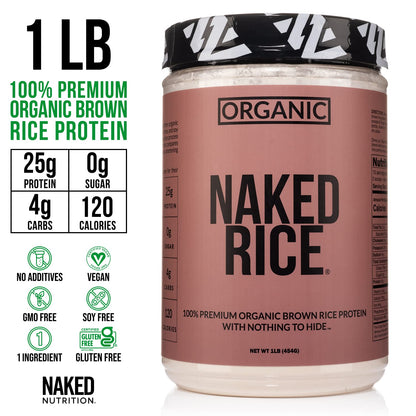 Vegan Protein Bundle: Naked Seed and 1LB Naked Rice