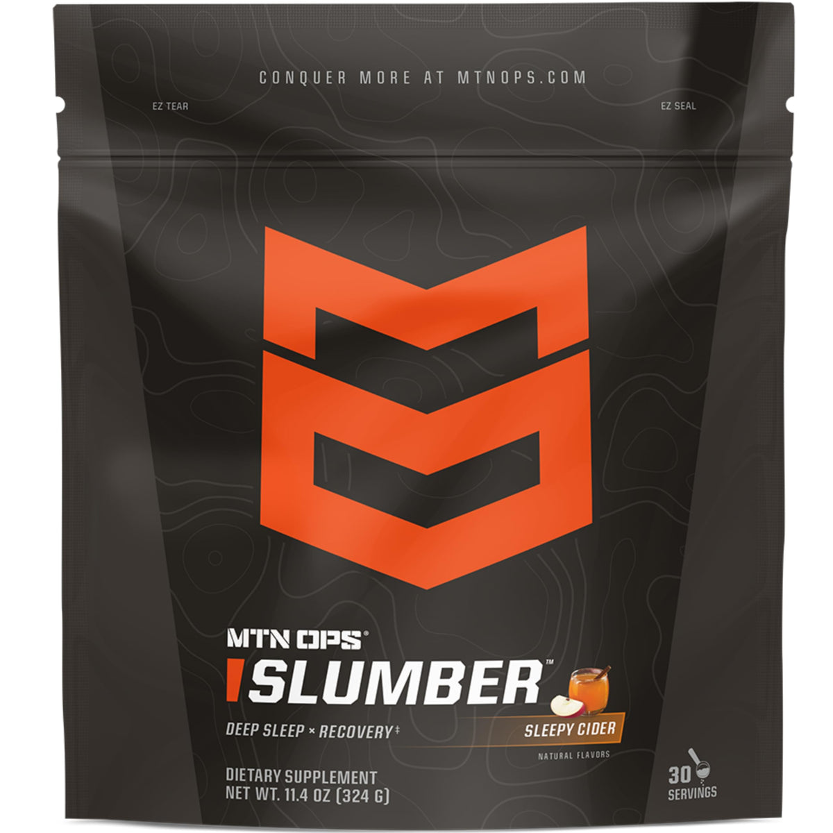 MTN OPS Slumber Sleep Support Powder, Sleepy Cocoa