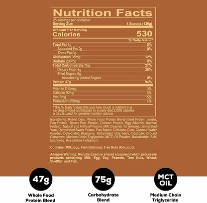 REDCON1 MRE Protein Powder, Peanut Butter Cookie - Meal Replacement Protein Blend