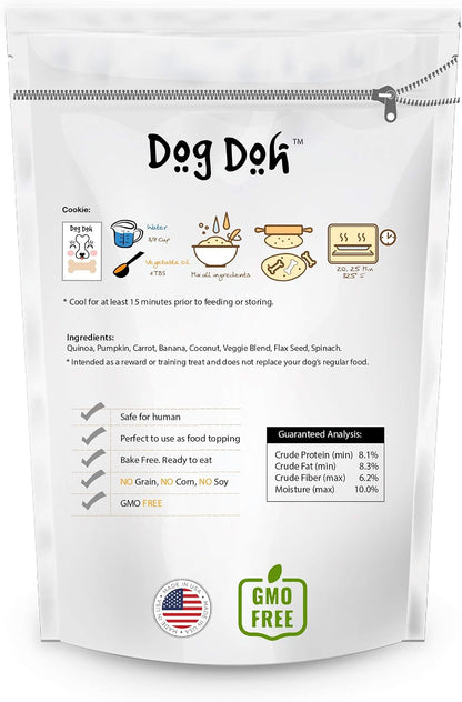 Dog Doh 4oz - Homemade Cookie Dough for Dogs