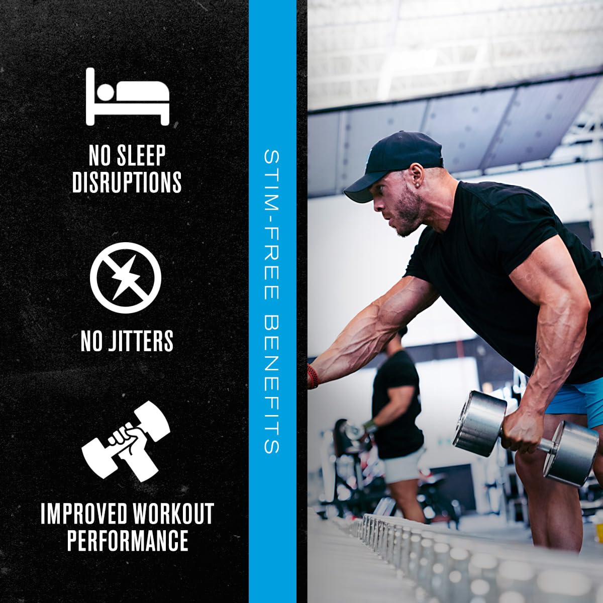 Nitric Surge Stim Free Pre Workout Powder - Caffeine Free Nitric Oxide Supplement