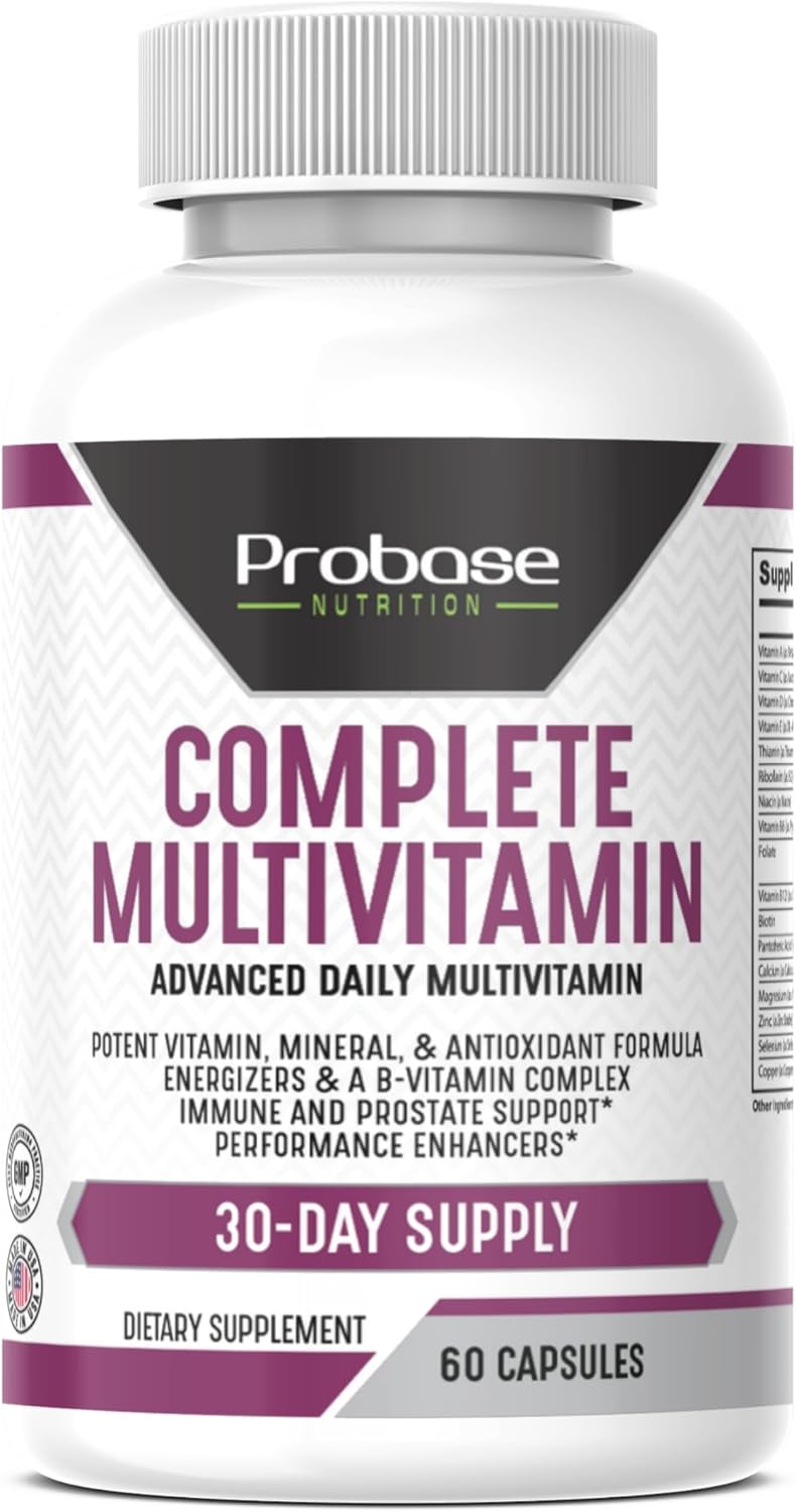 Probase Nutrition Complete Multivitamin 60 Capsules 30-Day Supply