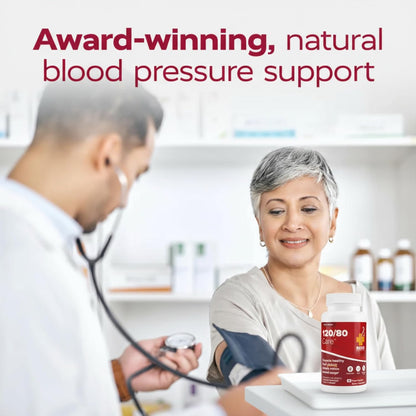 Redd Remedies, 120/80 Care, Heart Health and Natural Blood Pressure Support, 60 Vegan Capsules