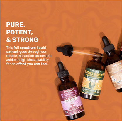Life Cykel - Chaga Mushroom Extract with Kakadu Plum - Double Extracted Mushroom Tincture - Non-GMO Immune Support Supplement for Adults and Kids - 1 Fl Oz