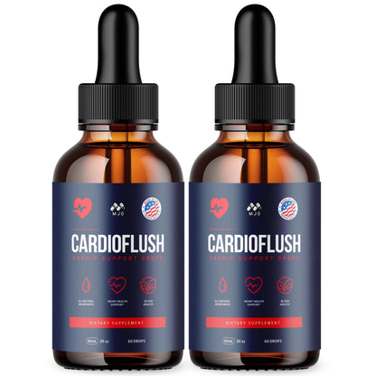 Cardio Flush Drops, Cardioflush Drops Premium Liquid Supplement 30 Servings