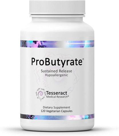 Optimal Gut & Immune Support, ProButyrate Butyric Acid Complex Gut Health Supplement (120 Capsules) and BerberActiv-QR Berberine Immune Support Supplement (90 Capsules) Bundle, Hypoallergenic Formula
