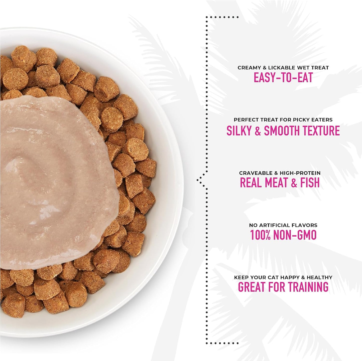 Tiki Cat Stix Mousse Treats, Single Serve Indulgent Lickable Treat or Dry Food Topper, Variety Mega Jar, 0.5 oz. Servings (50 Count)