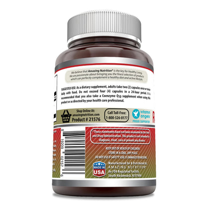 Amazing Formulas Red Yeast Rice 1200mg Per Serving Capsules Supplement | Non-GMO | Gluten Free | Made in USA (1 Pack, 120 Count)
