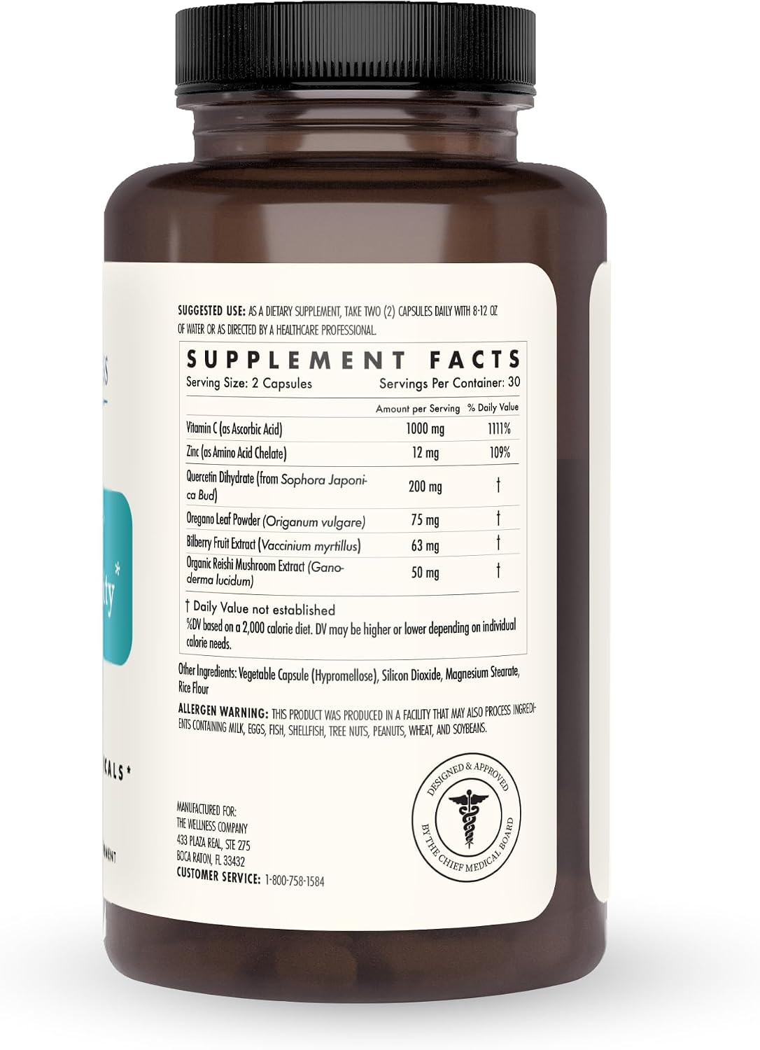 Natural Immunity – Immune Defense with Essential Minerals & Vitamins, 60ct