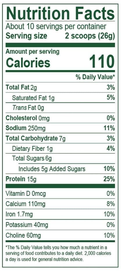 Vega Protein Made Simple, Caramel Toffee - Stevia Free Vegan Protein Powder, Plant Based