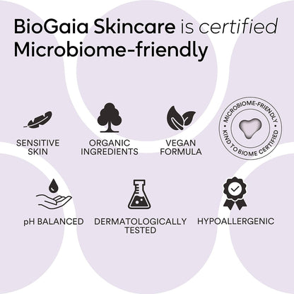 BioGaia Soothing Face & Body Lotion | Scandinavian Babies & Kids Skincare | Certified Microbiome-Friendly | Organic Oils & Omega Fatty Acids