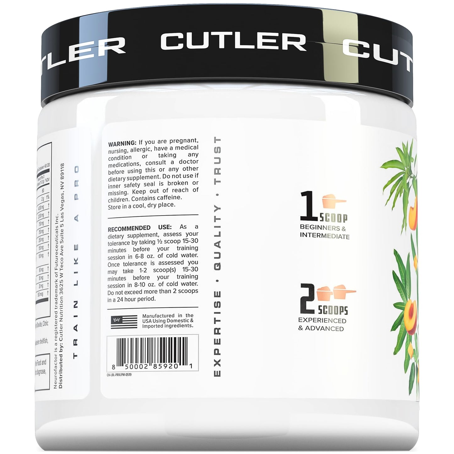 Prevail Pre Workout Powder with Nootropics: Pre-Workout Drink for Men and Women, Cutting Edge Energy and Focus Supplement with L Citrulline, Alpha GPC, L Tyrosine | Sour Rainbow Candy, 40 Scoops | Sour Rainbow Candy, 40 Scoops | With L-Citrulline, Alpha G