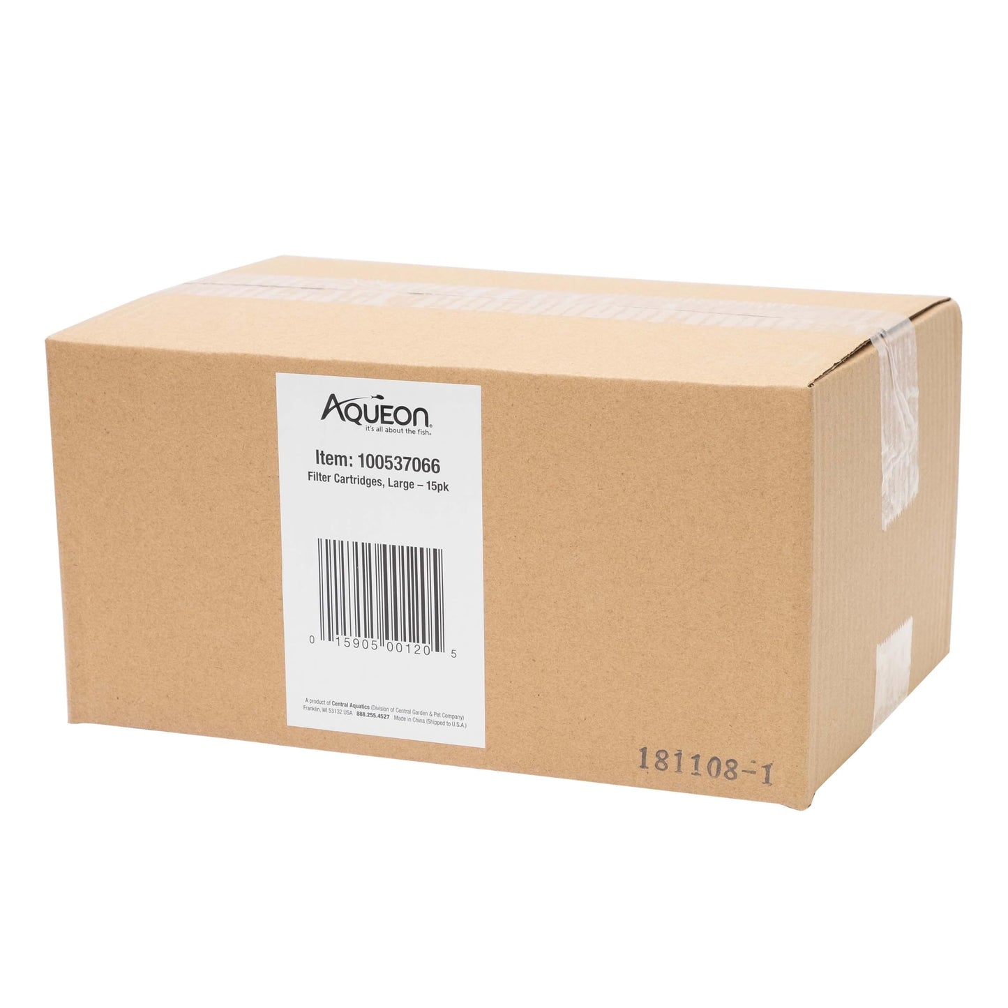 Aqueon Aquarium Fish Tank Replacement Filter Cartridges Large - 3 Pack