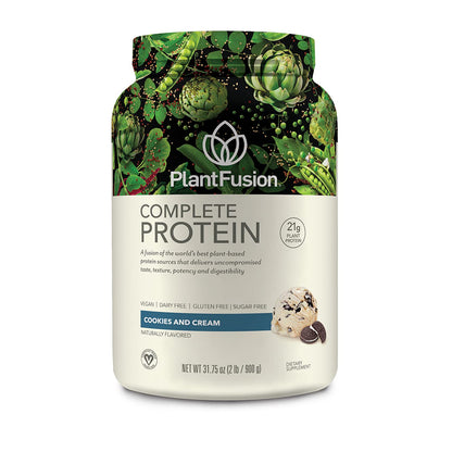 PlantFusion Complete Vegan Protein Powder - Plant Based Protein Powder with BCAAs