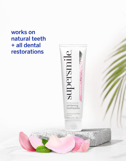Supersmile Original Mint Whitening Toothpaste, 8 Oz, Whitens 6 Shades