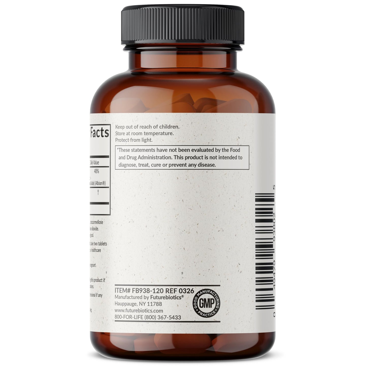 Futurebiotics Magnesium Glycinate + Ashwagandha, 60 Tablets | 2-in-1 Stress & Mood Support, High Absorption, Gentle On The Stomach, Non-GMO, Gluten Free, Soy Free