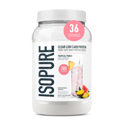 Isopure Clear Protein Stick Pack, Mixed Berry, 20 Count (Pack of 1)