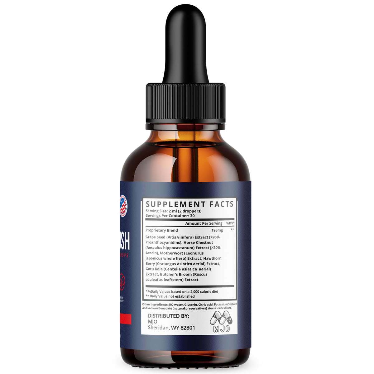 Cardio Flush Drops, Cardioflush Drops Premium Liquid Supplement 30 Servings