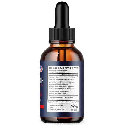 Cardio Flush Drops, Cardioflush Drops Premium Liquid Supplement 30 Servings