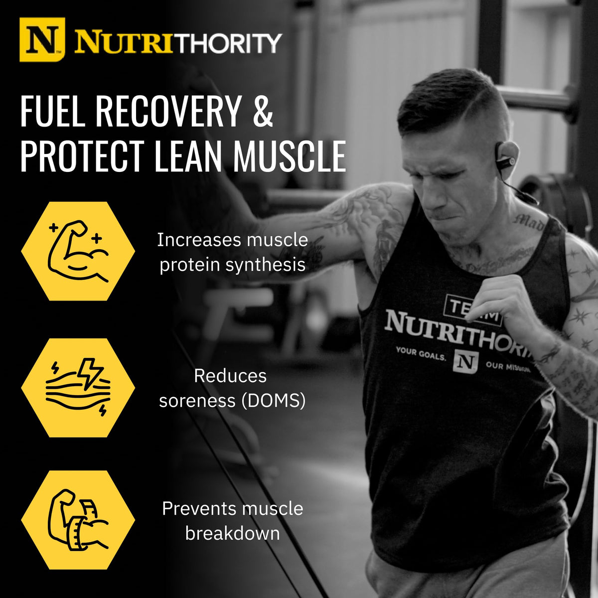 Nutrithority - BCAA Powder, Amino Factor (Gushing Gummy)