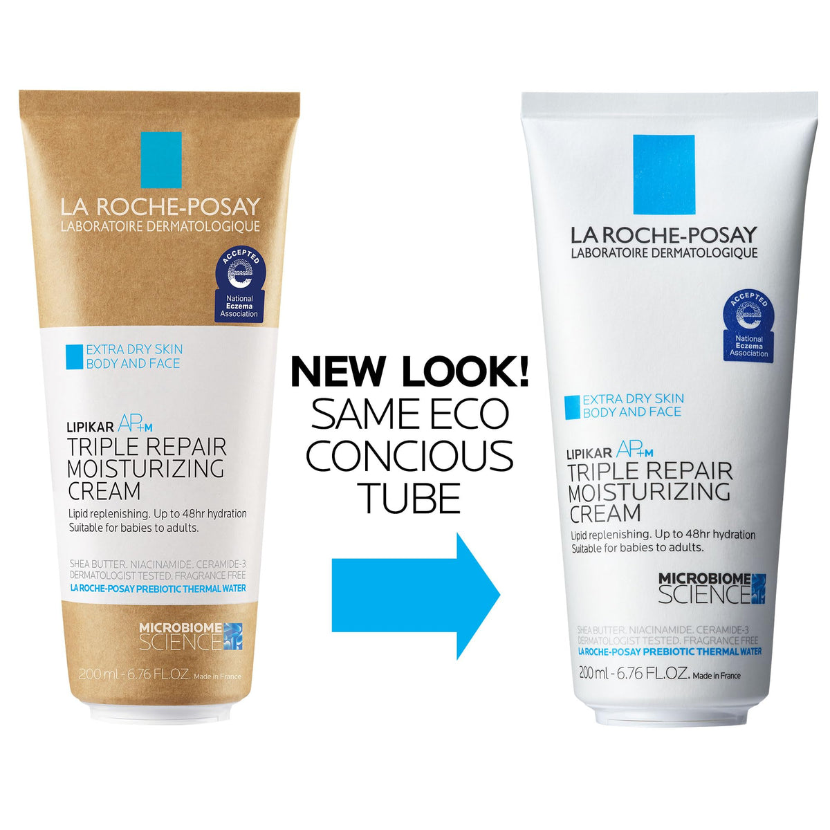 La Roche-Posay Lipikar AP+ Triple Repair Moisturizing Cream | Face & Body Lotion For Dry