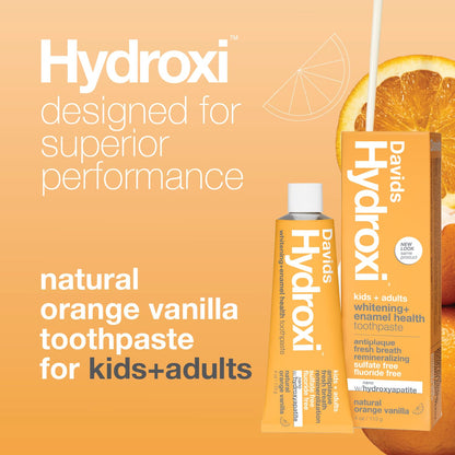 Davids Nano Hydroxyapatite Toothpaste Sensitive + Whitening Peppermint 4oz