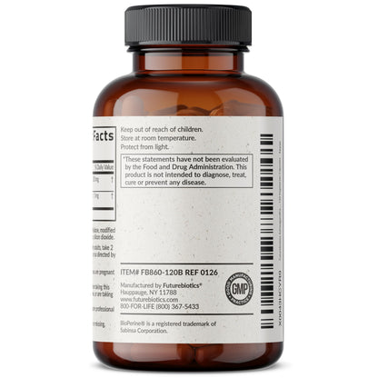 Futurebiotics Ashwagandha Extra Strength Stress & Mood Support 100 Capsules | Vegetarian, Non-GMO, Gluten-FREE, Soy-FREE, BioPerine for High Absorption