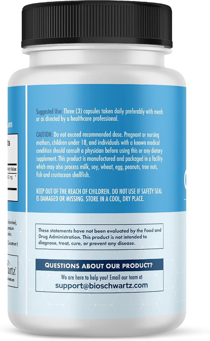 Colostrum Capsules 1500mg Per Serving, Grass-Fed, from First Milking, 90ct