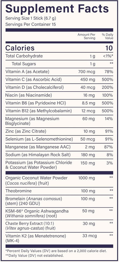 BEAM Glow, Hormone Balance for Women, Thyroid Support for Women, Natural Hormone Support Powder with Selenium and Bromelain, PMS Relief, Energy, Hair Skin & Nails, Vegan, No Sugar, 15 Servings